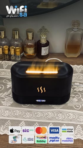 فواحة عطرية بشكل اللهب