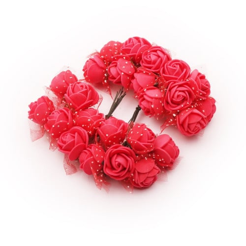 ورد فوم - لون بطيخي