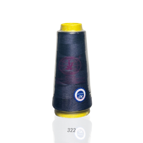 خيوط خياطة بوليستر-كحلي 322