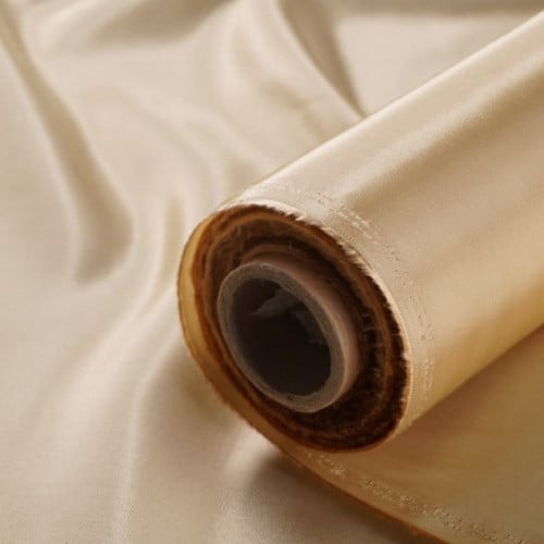 قماش تفته حرير ذهبي كوري