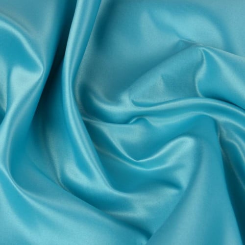 قماش تفته كوري - ازرق تركواز