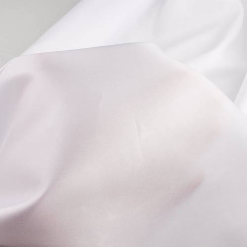 قماش بطانه بوليستر أبيض