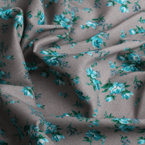 قماش فسكوز رمادي