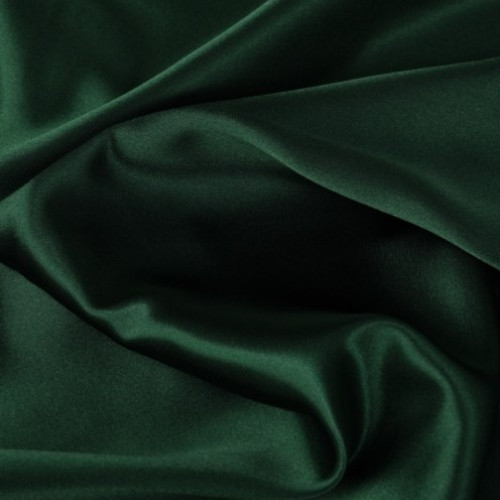 قماش حرير اندنوسي - أخضر غامق