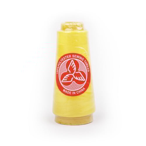خيوط خياطة بوليستر - أصفر زاهي رقم 384
