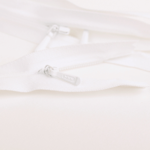 سحاب مخفي أبيض ماركة ykk