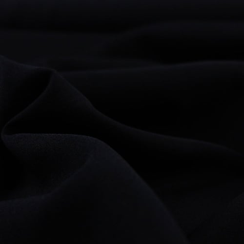 قماش كريب ستان أسود كوري