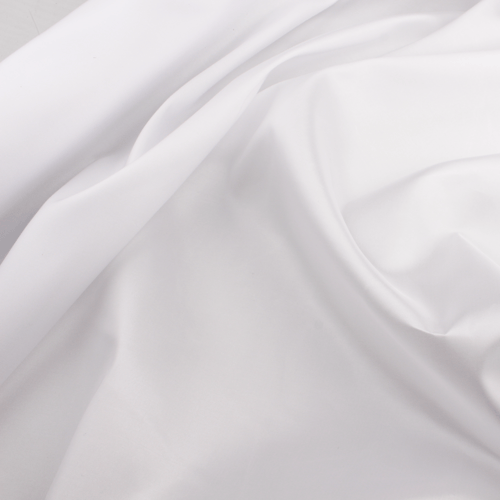 قماش بطانه بوليستر أبيض