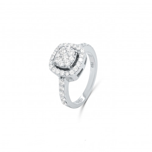خاتم ذهب والماس (R7050)