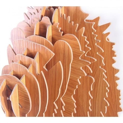 ديكور رأس اسد بارز - 3D