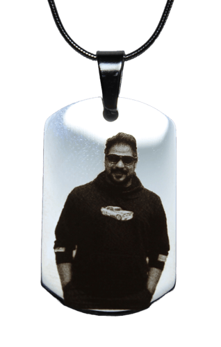 قلادة فضيه - حجم صغير