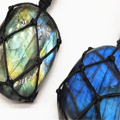 تعليقة حجر الطاووس الكبيرة