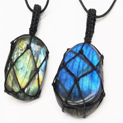 تعليقة حجر الطاووس الكبيرة