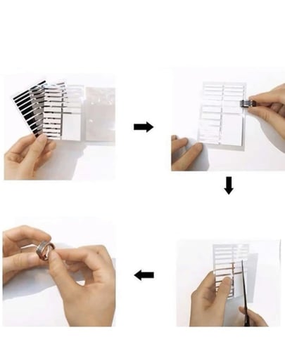 لصقات تصغير الخاتم