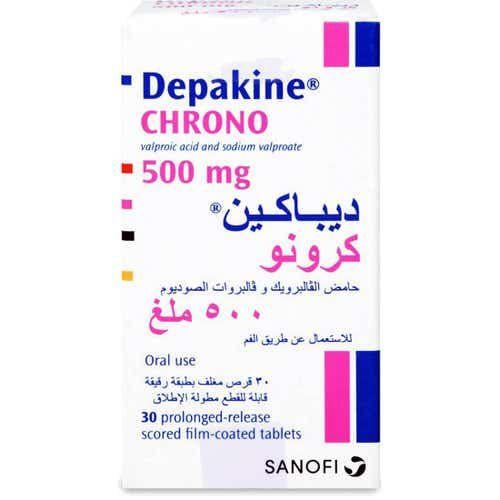 ديباكين كرونو 500 مجم قرص