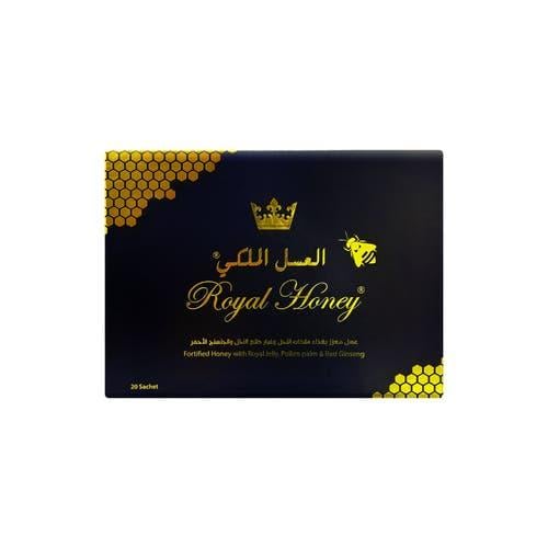 العسل الملكي عسل سدر مع الجنسنج و غذاء ملكات النحل...