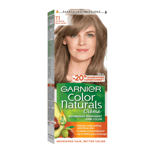 جارنييه صبغة شعر كولور ناتشرالز أشقر رمادي 7.1