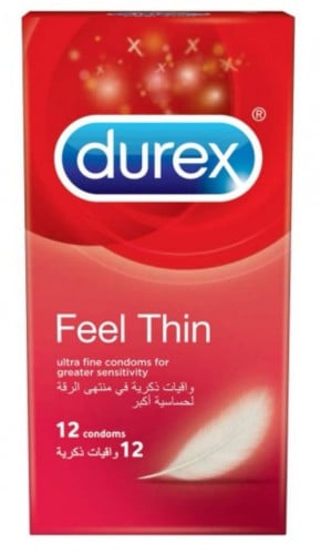 ديوركس عازل طبي رقيق لحساسية اكبر 12 قطعة