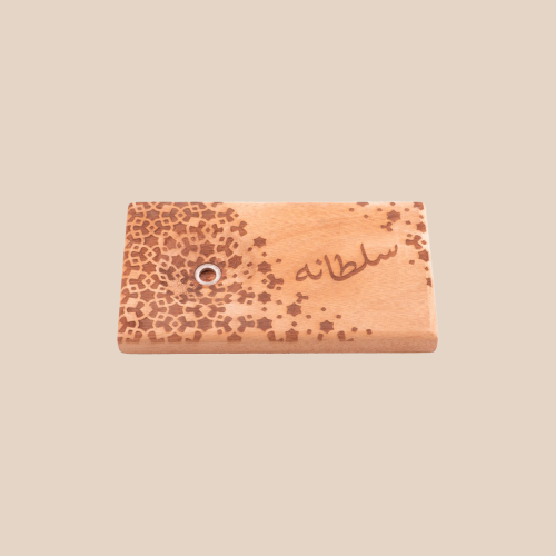 Laser engraved name stick fuse base