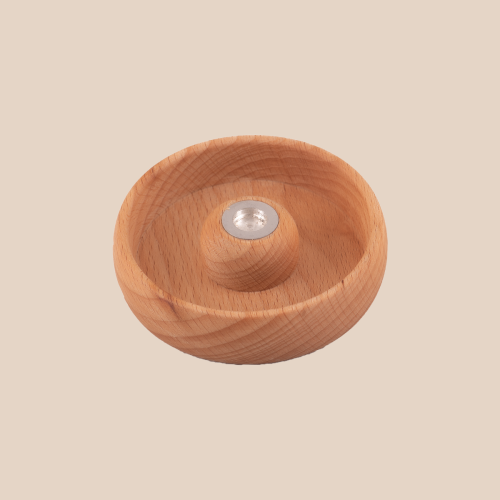 Circular wick base