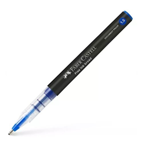 Adel فابر-كاستل Free Ink Broad 1.5mm ازرق