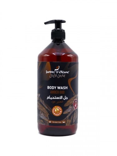جل استحمام العنبر عود من جاردن اوليان 1لتر