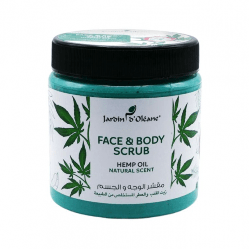 مقشر بزيت القنب والعطر المستخلص من الطبيعة من جارد...