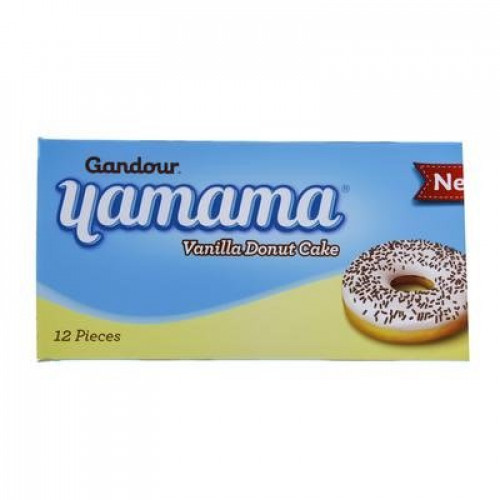 كيك دونات فانيلا غندور (12 حبة)