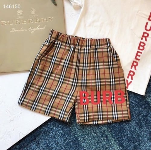 بدلة بربري ولادي وبناتي قطعتين تي شيرت+شورت