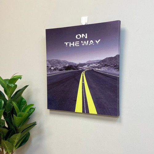 لوحة قماشية للطريق