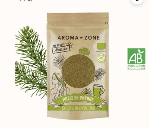 مسحوق ذيل الحصان العضوي للشعر 50g