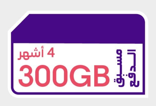 كويك نت 300 جيجا / 4 شهور