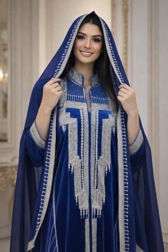 الثوب العسيري المخمل