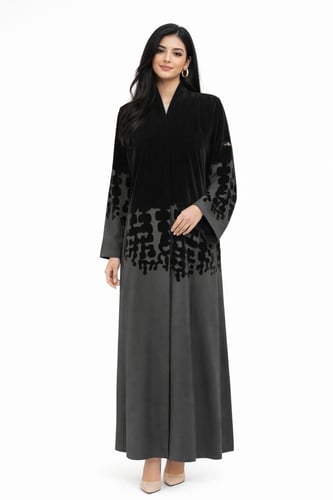 عباية شتوية مخمل