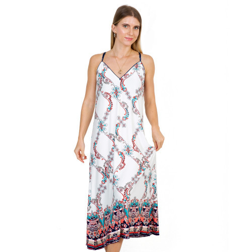 قميص طويل مشجر من PEERLESS - 34045