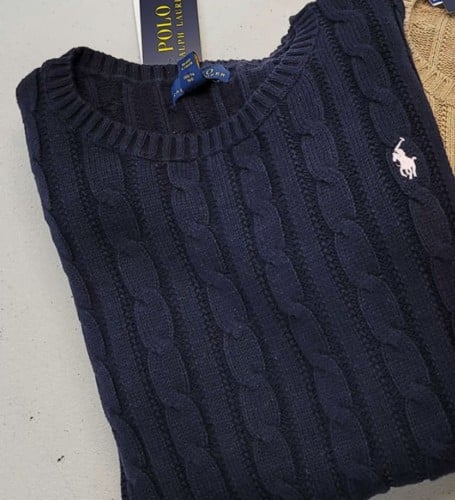 تيشيرت بولو نصف كم كحلي M