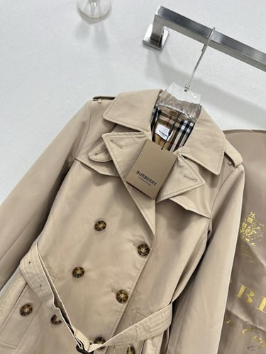 جاكيت بربري الجديد الطول وسط