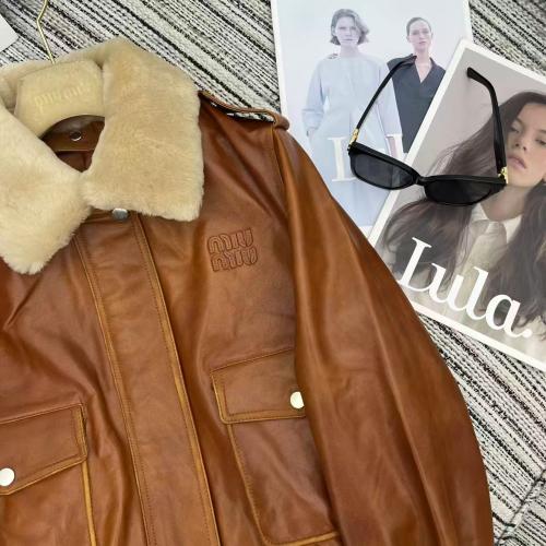 جاكيت جلد mi