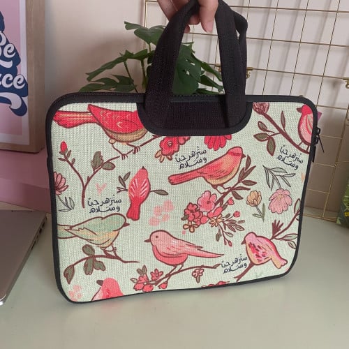 حقيبة لاب توب عصافير