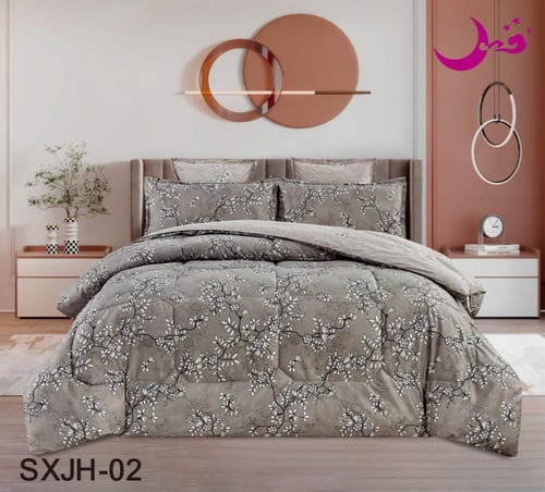 مفرش جهلاند خام بارد بشكلين مختلفين نفرين