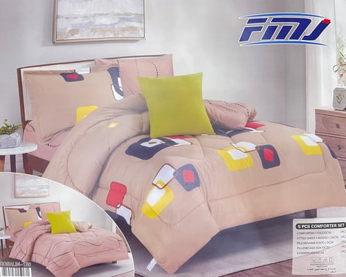 مفرش روزالين شكلين نفر ونص