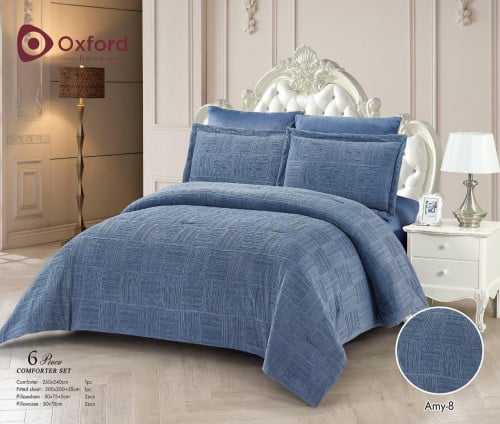 مفرش اماي اكسفورد مخمل نفرين شتوي