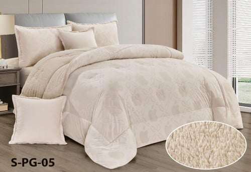 مفرش سوفا شتوي فرو ناعم مخمل وفرو دافي نفر ونص