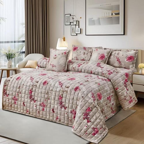 مفرش اطلانتا خام مخمل من الجيهتين نفرين