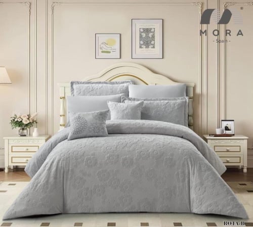 مفرش روتا الاسباني خام فخم وانيق نفرين