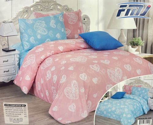 مفرش روزالين شكلين نفر ونص