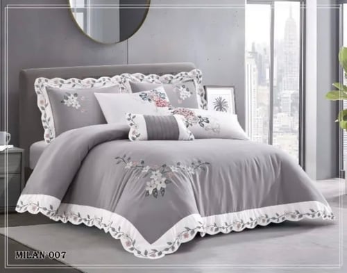 مفرش ميلان مطرز ماركة فيذر نفرين