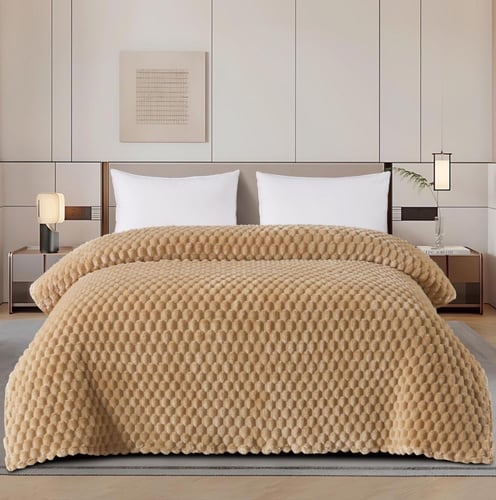 بطانية ناعمة صيفية خفيفة ولطيفة نفرين