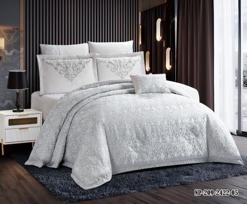 مفرش عرائسي نيرلاند جاكار ميكروفايبر نفرين