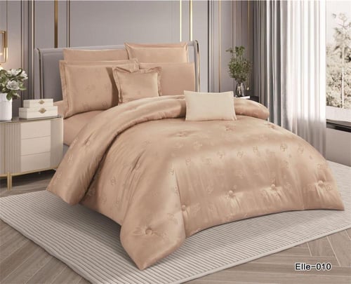 مفرش نفرين من الحرير ذات ملمس فخم وراقي نفرين